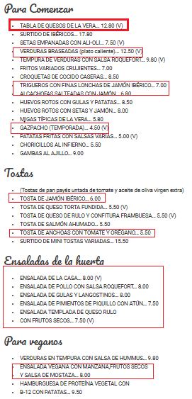 RESTAURANTES, ELECCIONES, VERANO, COMIDA, ELEGR, SALUD, SANIDAD, SALUDABLE, VERANO, COMER, DISFRUTAR, PLATOS, CARTAS, MENÚS, BE HEALTHY AND HAPPY