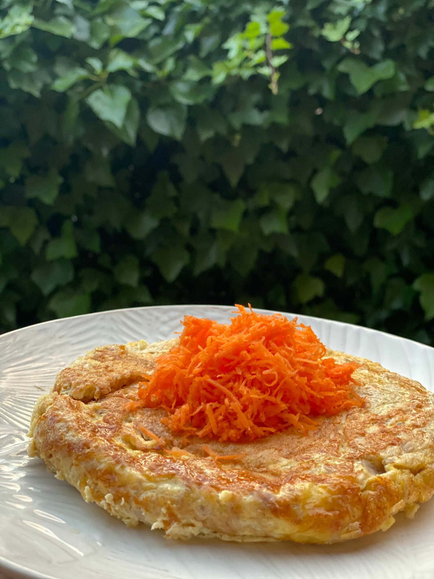 Tortilla de Atún con Zanahoria rallada - BeHealthy&Happy