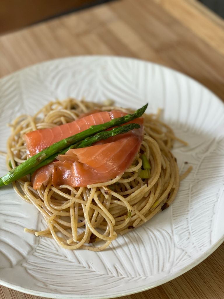 Spaghetti Integral a la Crema Ligero